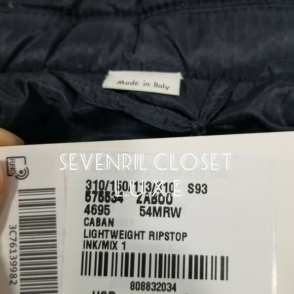 GUCCI GG 54 EU/ XL US Zaboo Ripstop Lightweight Quilted Chevron Jacket NWT $2800 - Picture 7 of 11